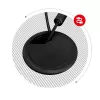 Kampinis žaidimų stalas Huzaro Hero 6.3 Baltas L formos anglies pluošto viršus 1540×1170×740 mm