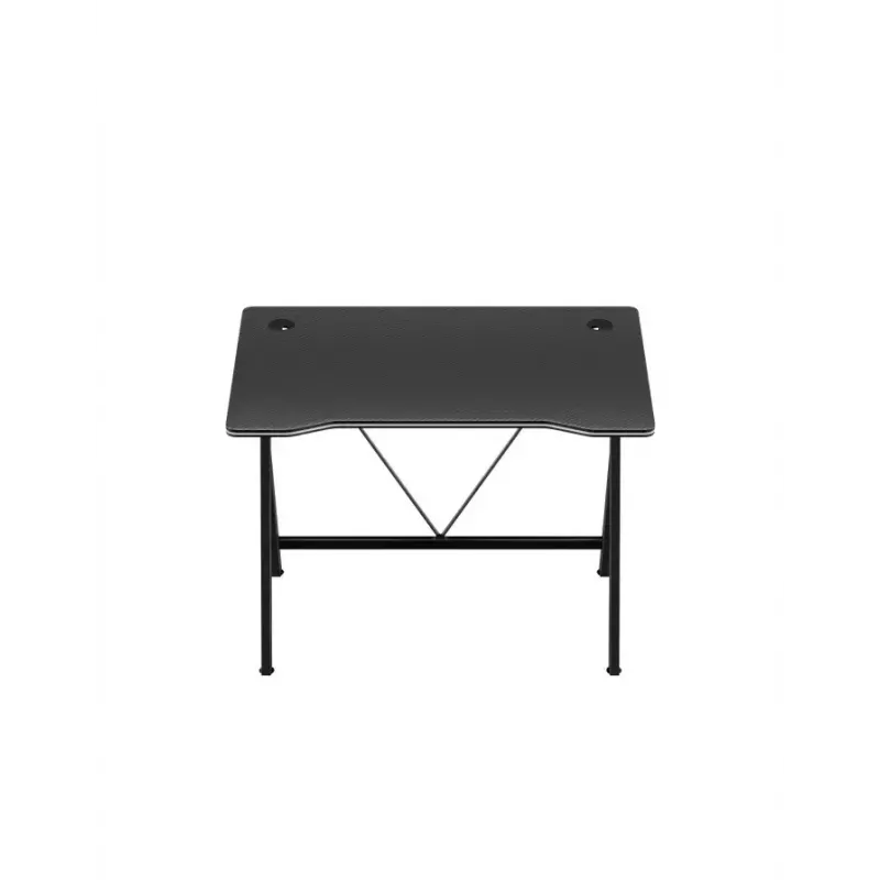 Gaming stalas Huzaro Hero 1.4 Black stačiakampis MDF 1000x500x750 mm
