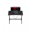 Gaming stalas Huzaro Hero 1.4 Black stačiakampis MDF 1000x500x750 mm