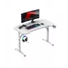 Žaidimų kėdė huzaro Hero 2.6 White – ergonomiška aukšta nugara, reguliuojamas aukštis, su puodelio laikikliu ir ausinių kabliuku