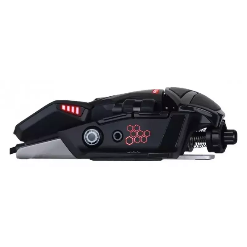 Žaidimų pelė Mad Catz R.A.T. 6+ USB Type-A, dešinei rankai, 12 000 DPI, 11 mygtukų, juoda, laidinė