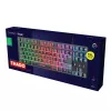 Trust GXT 833 Thado klaviatūra žaidimams USB juoda, sidabrinė