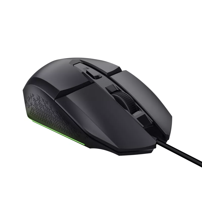 Trust GXT 109 Felox pelė žaidimams, dešinei rankai, USB Type-A, optinė, 6400 DPI