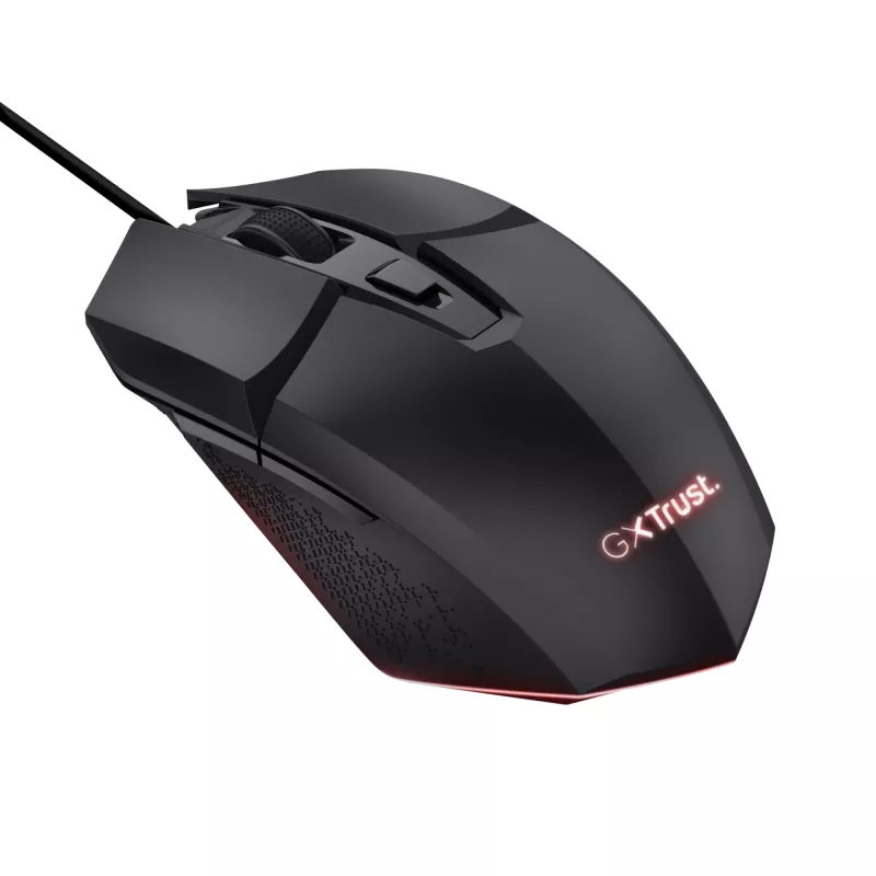 Trust GXT 109 Felox pelė žaidimams, dešinei rankai, USB Type-A, optinė, 6400 DPI