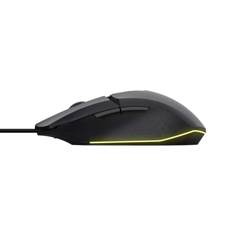 Trust GXT 109 Felox pelė žaidimams, dešinei rankai, USB Type-A, optinė, 6400 DPI