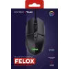 Trust GXT 109 Felox pelė žaidimams, dešinei rankai, USB Type-A, optinė, 6400 DPI