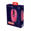 Trust GXT 109P FELOX pelė žaidimams Ambidextrinė USB Type-A 6400 DPI