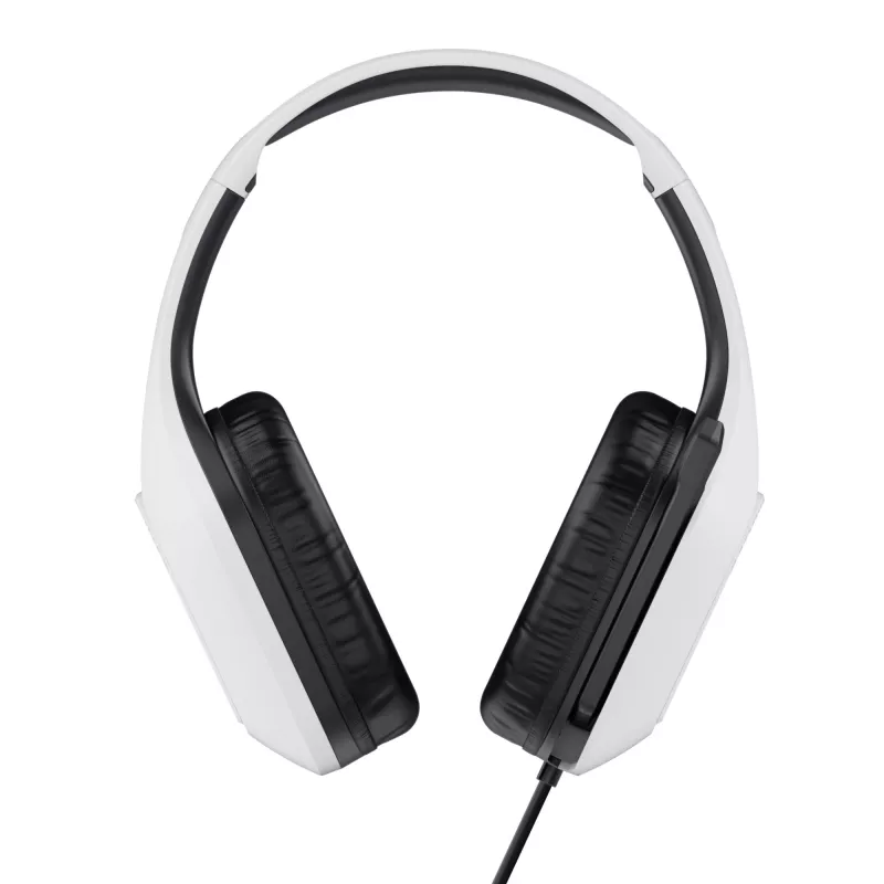 Trust GXT 415W Zirox ausinės su mikrofonu, laidinės, žaidimams, baltos