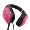 Trust GXT 415P Zirox ausinės laidinės, žaidimams, rožinės