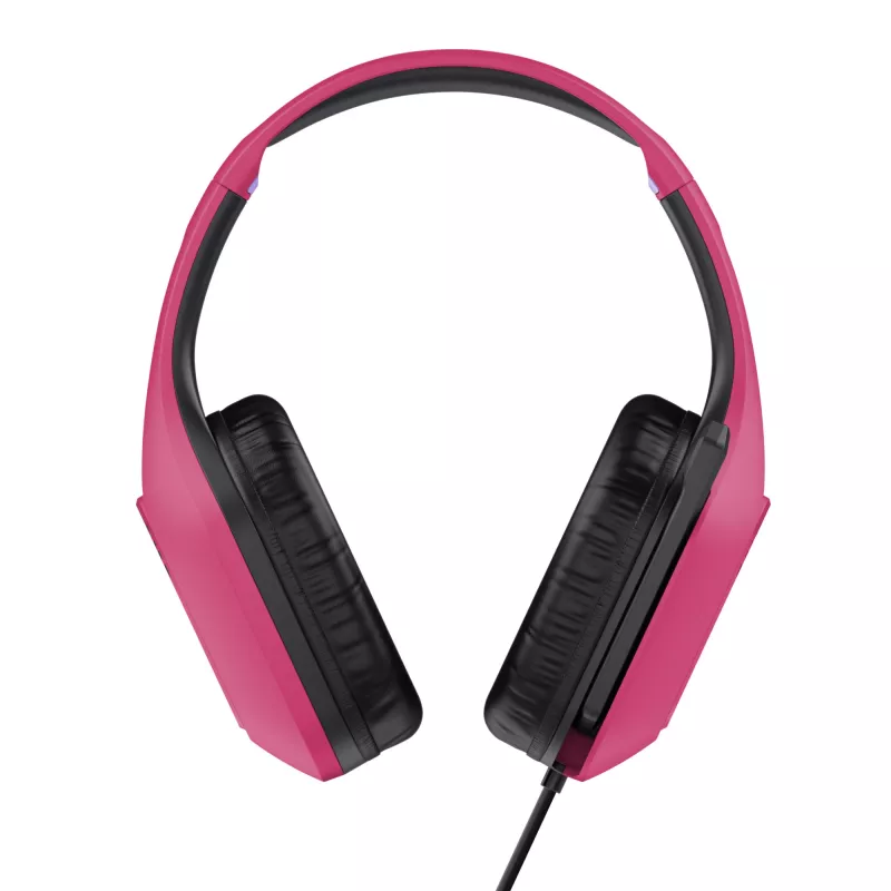 Trust GXT 415P Zirox ausinės laidinės, žaidimams, rožinės