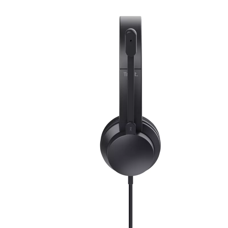 Trust Ayda ausinės laidinės ant ausų skambučiams ir muzikai USB-A juodos