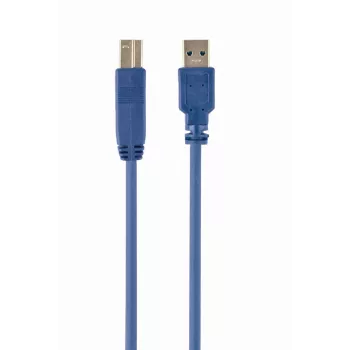 GEMBIRD USB 3.0 laidas A kištukas į B kištuką 3 m – mėlynas