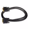 Akyga AK-AV-06 DVI-D Dual Link (24+1) kabelis, kištukas–kištukas, 1,8 m, juodas