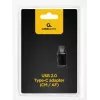 Adapteris GEMBIRD USB 2.0 Type-C į USB Type-A (CM/AF)