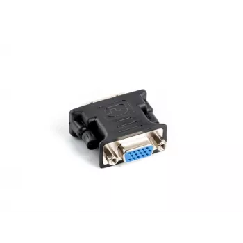 LANBERG DVI-I į VGA (d-sub) adapteris, juodas