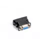 LANBERG DVI-I į VGA (d-sub) adapteris, juodas