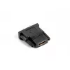 LANBERG lyties keitiklis HDMI į DVI-D 18+1 Single Link, juodas