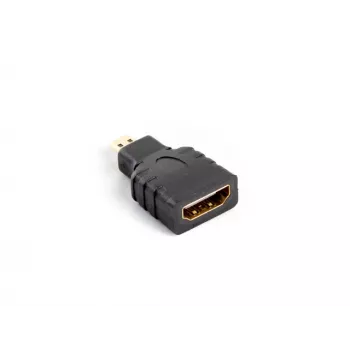 Lanberg AD-0015-BK adapteris HDMI moteriška į Micro HDMI vyrišką, juodas
