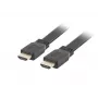 LANBERG HDMI laidas - vyriškas/vyriškas V2.0 4k Plokščias - 1m Juodas
