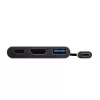 Trust Dalyx USB 3.2 Gen 1 USB-C 3-in-1 aliumininis USB-C centras, juodas