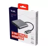 Trust Dalyx USB 3.2 Gen 1 USB-C 3-in-1 aliumininis USB-C centras, juodas
