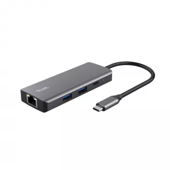Trust Dalyx USB Type-C 1000 Mbit/s Sidabrinis