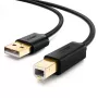 Ugreen 10351 USB laidas USB 2.0 3 m USB A USB B Juodas