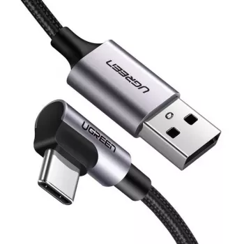 Ugreen 50942 USB laidas USB 2.0 2 m USB A USB C juodas