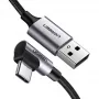 Ugreen 50940 USB laidas USB 2.0 5 m USB A USB C juodas, sidabrinis