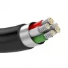 USB laidas UGREEN 10385 Mini-USB 480 Mbps 1,5 m Juodas, greitas įkrovimas