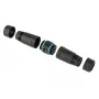 Techly IWP-MD C6-IP68T RJ-45 lizdo keitiklis, juodas