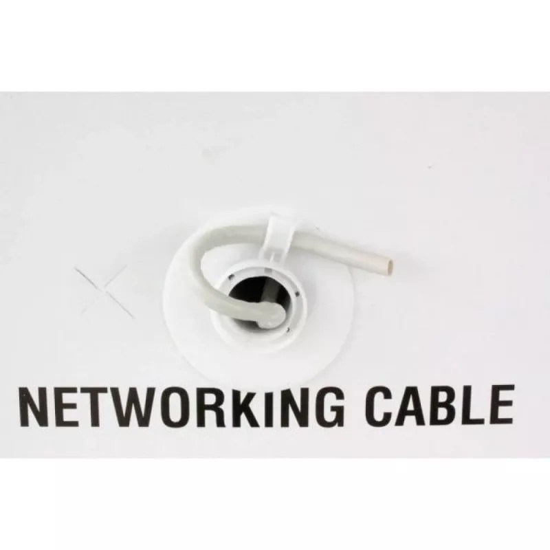 Techly F/UTP laidas Cat.5E CCA 305m kietas lauko juodas ITP8-RIS-0305LO