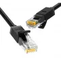 Tinklo kabelis UGREEN Cat6 RJ-45 2 m, U/UTP, 250 MHz, 26 AWG, juodas