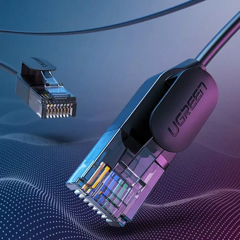 Tinklo kabelis UGREEN Cat6A UTP RJ45 3 m, PVC apvalkalas, 500 MHz, Gigabit Ethernet