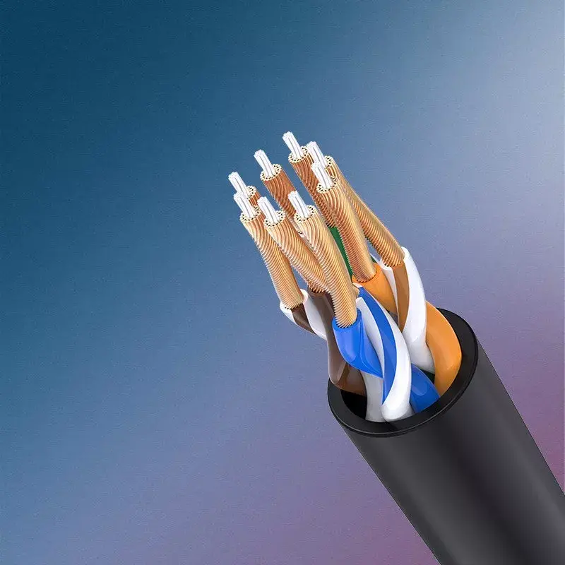 Tinklo kabelis UGREEN Cat6A UTP RJ45 3 m, PVC apvalkalas, 500 MHz, Gigabit Ethernet