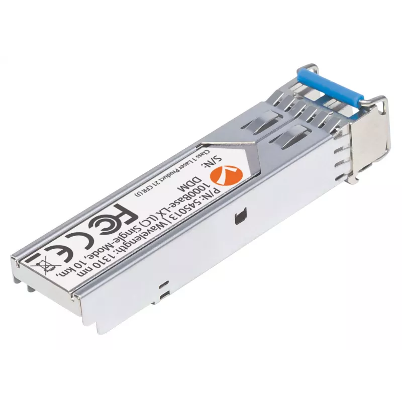 Intellinet SFP modulis, Gigabit Fiber, 1000Base-Lx (LC), vienmodis, 10 km, 1310 nm, MSA, atitinka Cisco GLC-LH-SM