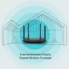 TP-Link Archer VR300 AC1200 belaidis VDSL/ADSL modeminis maršrutizatorius, Wi-Fi 5, dvejopo dažnio (2,4 GHz / 5 GHz), Ethernet LAN, VDSL2, juodas, stalinis