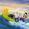 LEGO miesto gelbėjimo laivas 60373 – 144 detalės, 3 minifigūrėlės, nuo 5 metų