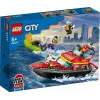 LEGO miesto gelbėjimo laivas 60373 – 144 detalės, 3 minifigūrėlės, nuo 5 metų