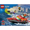 LEGO miesto gelbėjimo laivas 60373 – 144 detalės, 3 minifigūrėlės, nuo 5 metų
