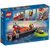 LEGO miesto gelbėjimo laivas 60373 – 144 detalės, 3 minifigūrėlės, nuo 5 metų