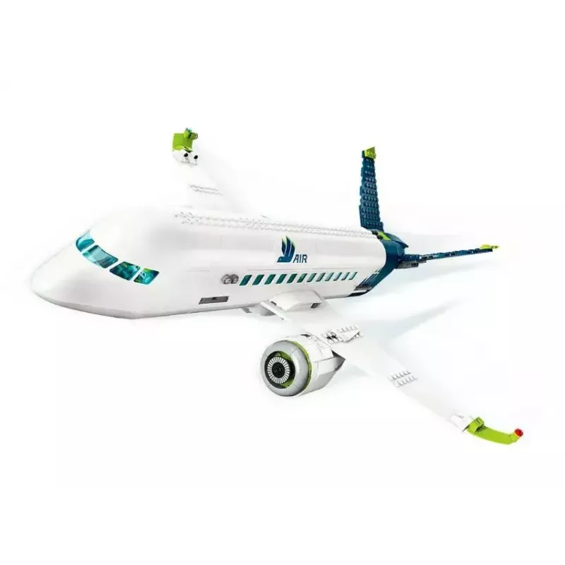 LEGO keleivinis lėktuvas 60367 — City serija, 913 detalių, 2 minifigūrėlės