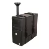 Techly ICA-CS 63 CPU laikiklis, montuojamas prie stalo, juodas