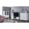 Sideboard cama meble LOTTA 110 4D — 4 durys, 6 lentynų, Sonoma ąžuolo viršus, 1100×540×1190 mm