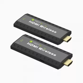 Techly IDATA HDMI-WL53 AV siųstuvas ir imtuvas, juodas
