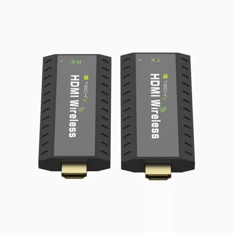 Techly IDATA HDMI-WL53 AV siųstuvas ir imtuvas, juodas