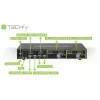 Techly IDATA DP-KVM2 KVM jungiklis juodas