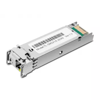 TP-Link TL-SM321A Gigabit vienmodis WDM dvikryptis SFP modulis, 1250 Mbit/s, LC (UPC), 9/125 µm, BX