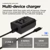 Motorola TurboPower 125W Duo įkroviklis universalus juodas AC greitas įkrovimas
