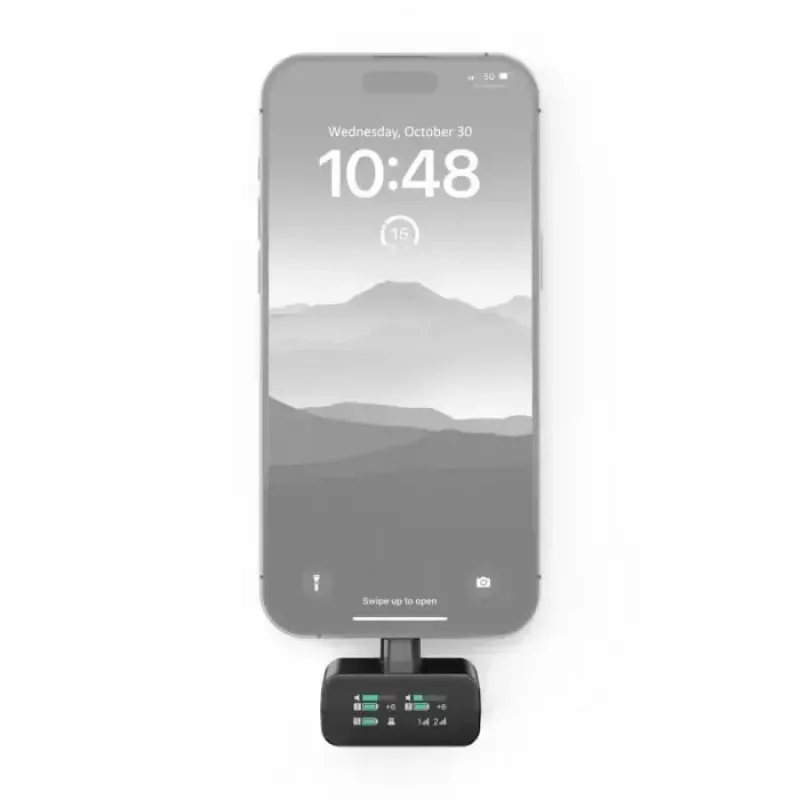 Belaidis kondensatorinis mikrofonų rinkinys Sennheiser PROFILE Wireless 2 kanalų – įvairiakryptis, 48 kHz, 245 m atstumas, 7 h baterija